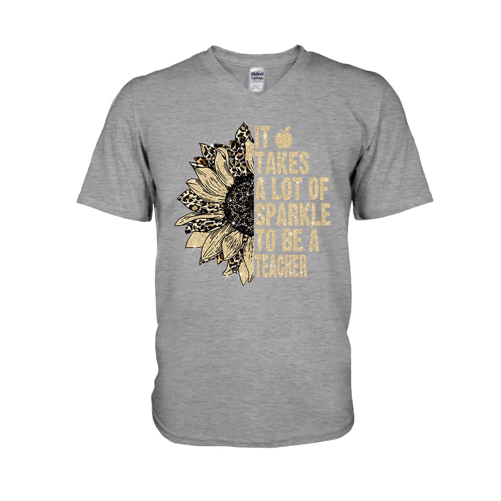 It Takes A Lot Of Sparkle To Be A Teacher - T-shirt and Hoodie 1121