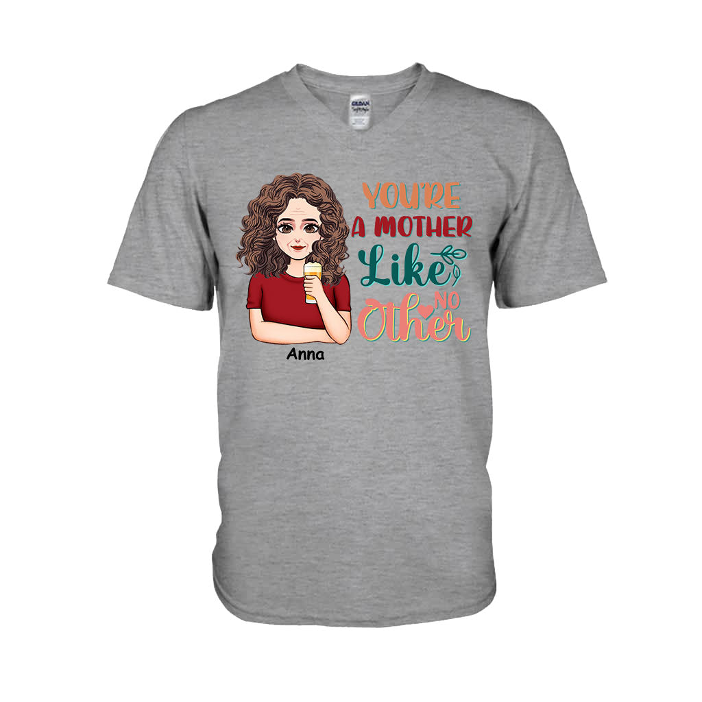 Du bist eine Mutter wie keine andere – Personalisiertes Muttertags-T-Shirt und Hoodie