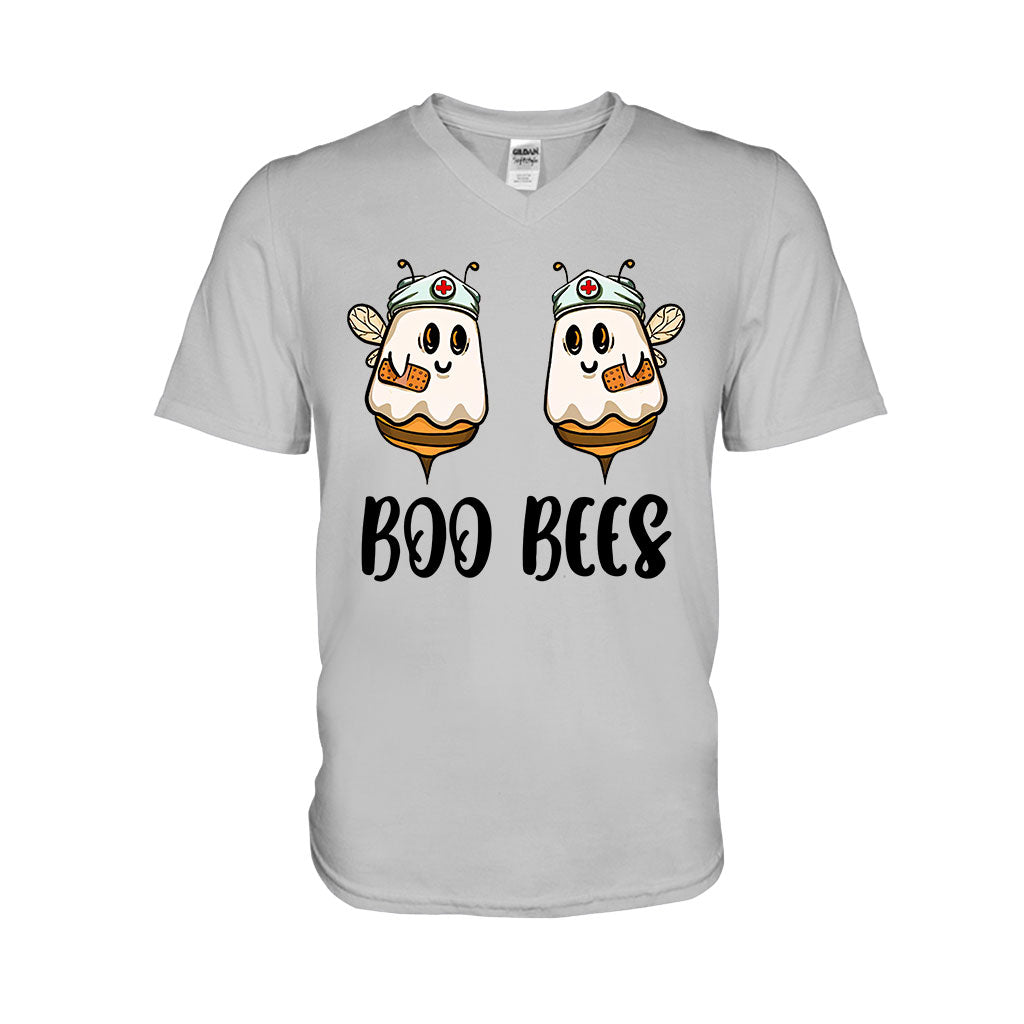 Boo Bees Halloween – Krankenschwester-T-Shirt und Hoodie 082021