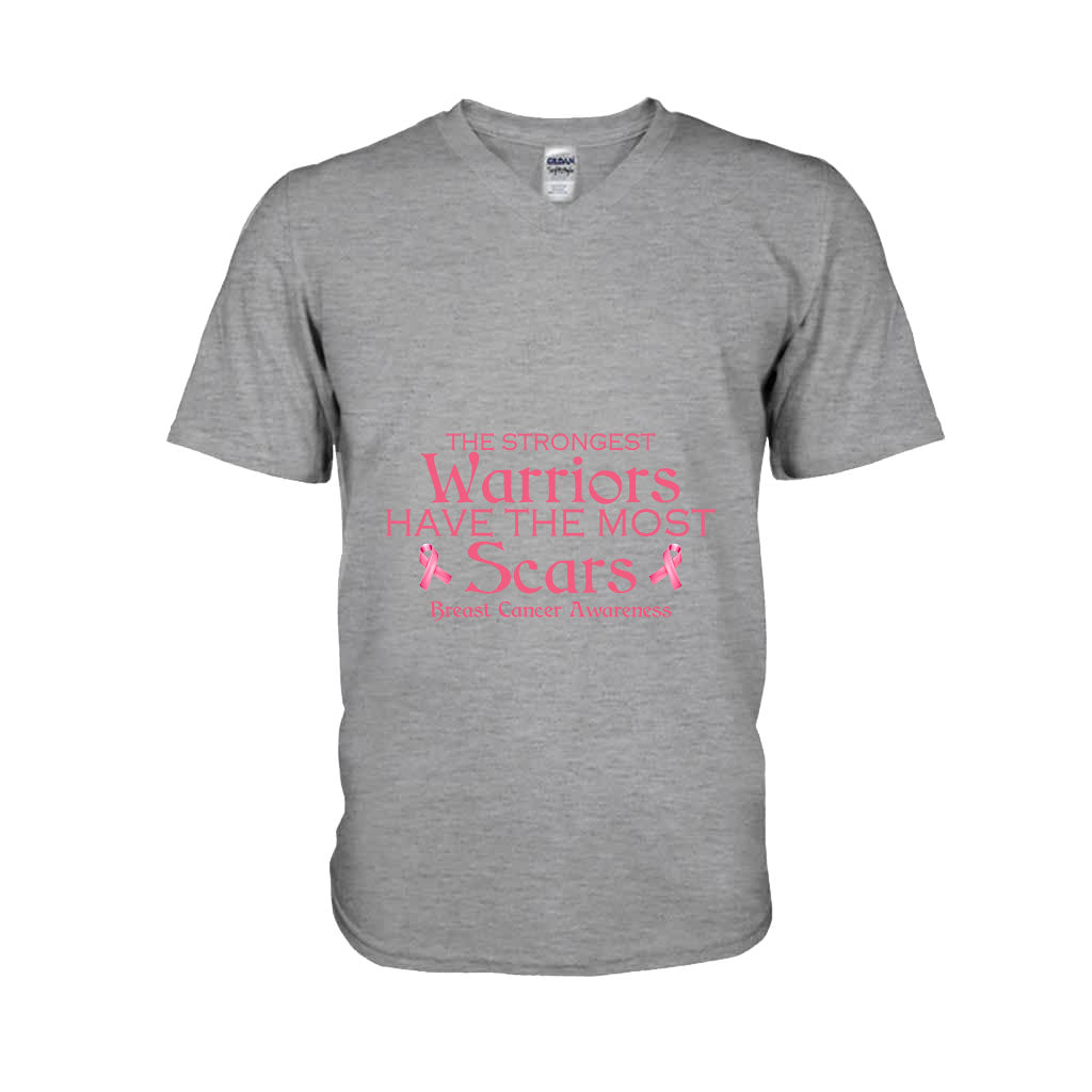 Breast Cancer Awareness Scars - Personalized T-shirt and Hoodie