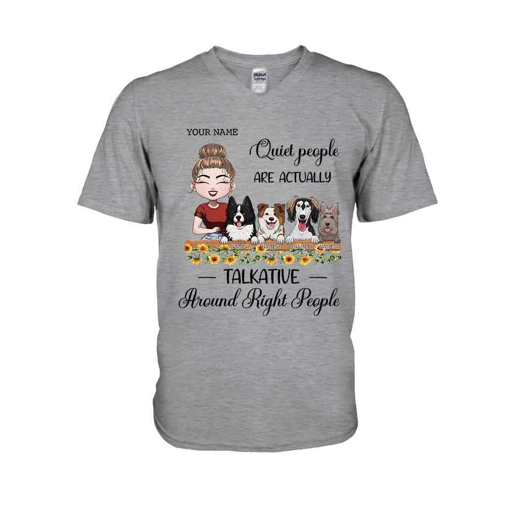 Around Right People - Personalized Dog T-shirt and Hoodie
