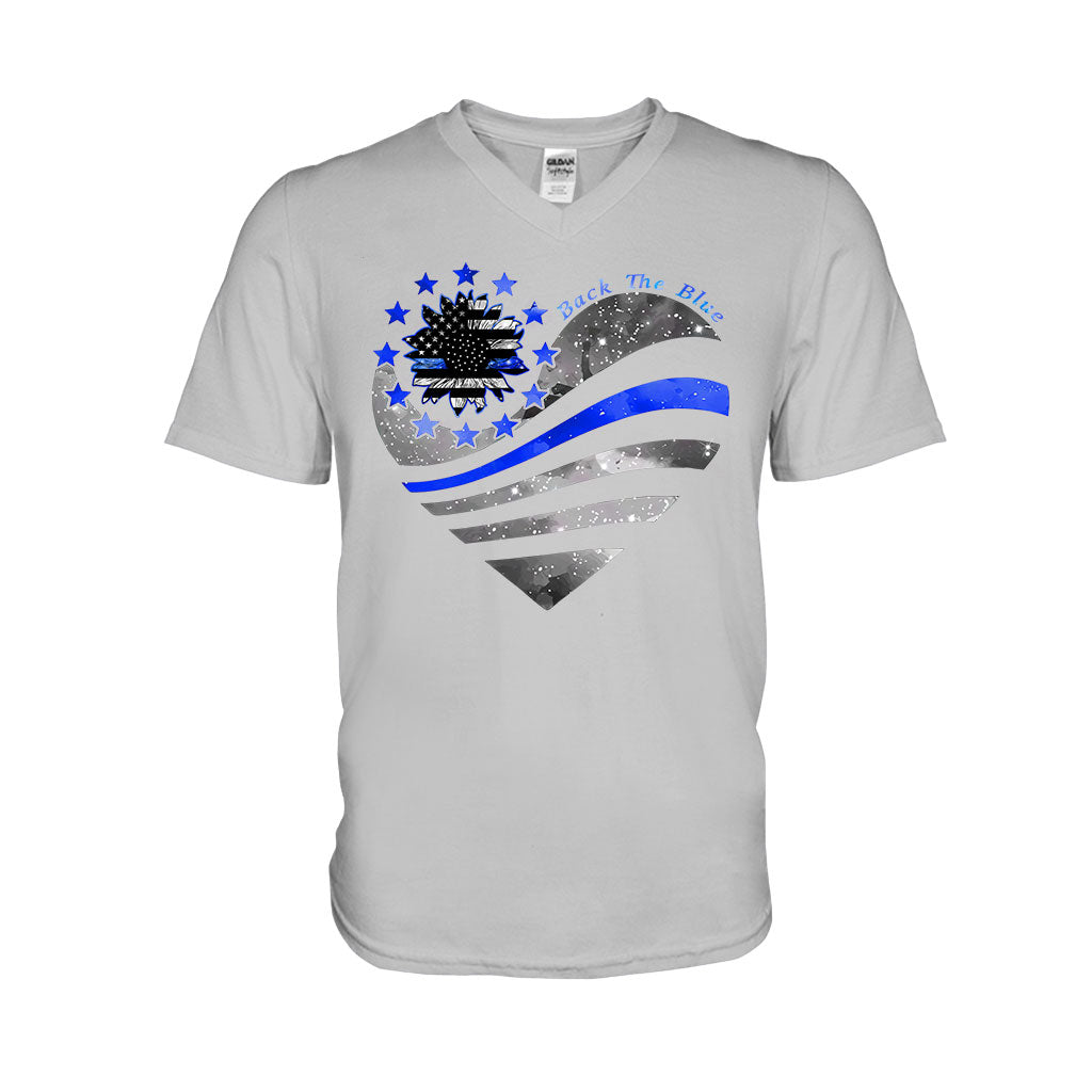 Blue Line – Polizeibeamten-T-Shirt und Hoodie 062021