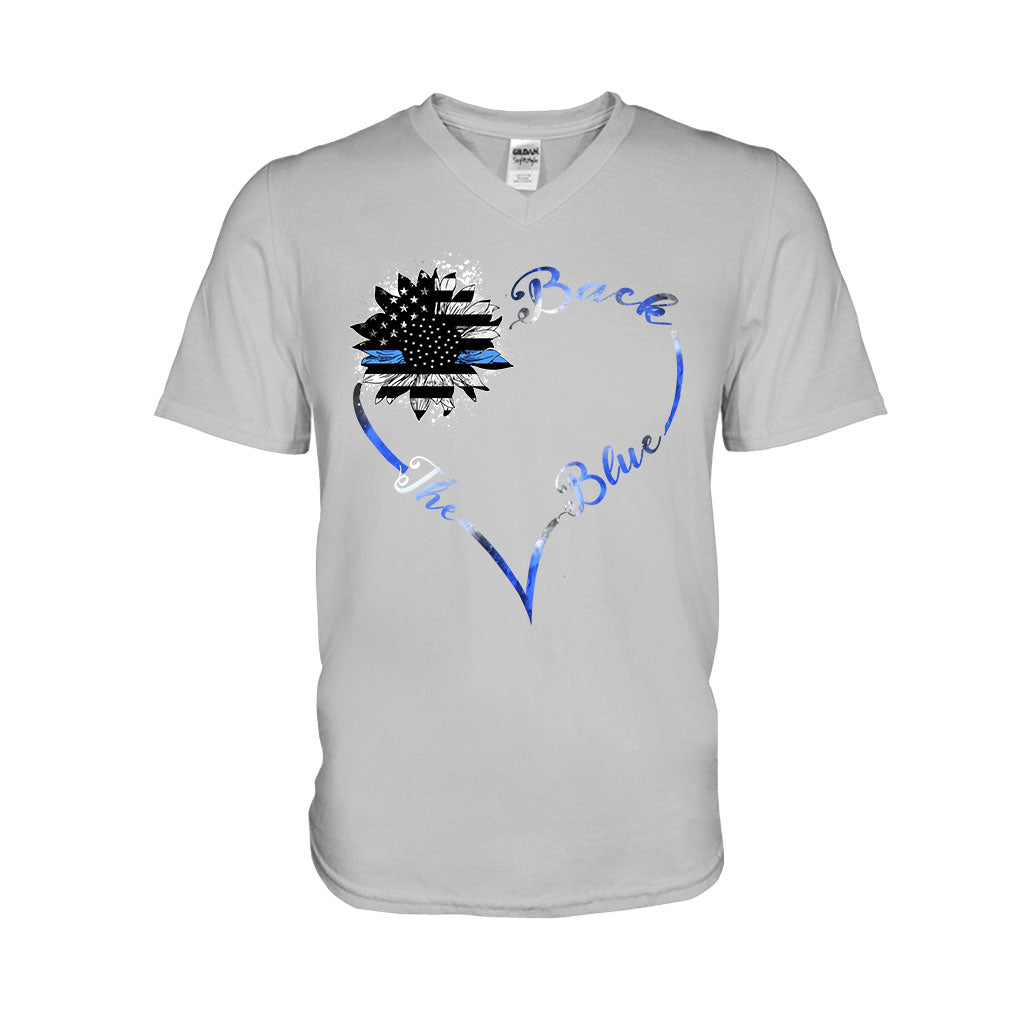 Blue Line – Polizeibeamten-T-Shirt und Hoodie 062021