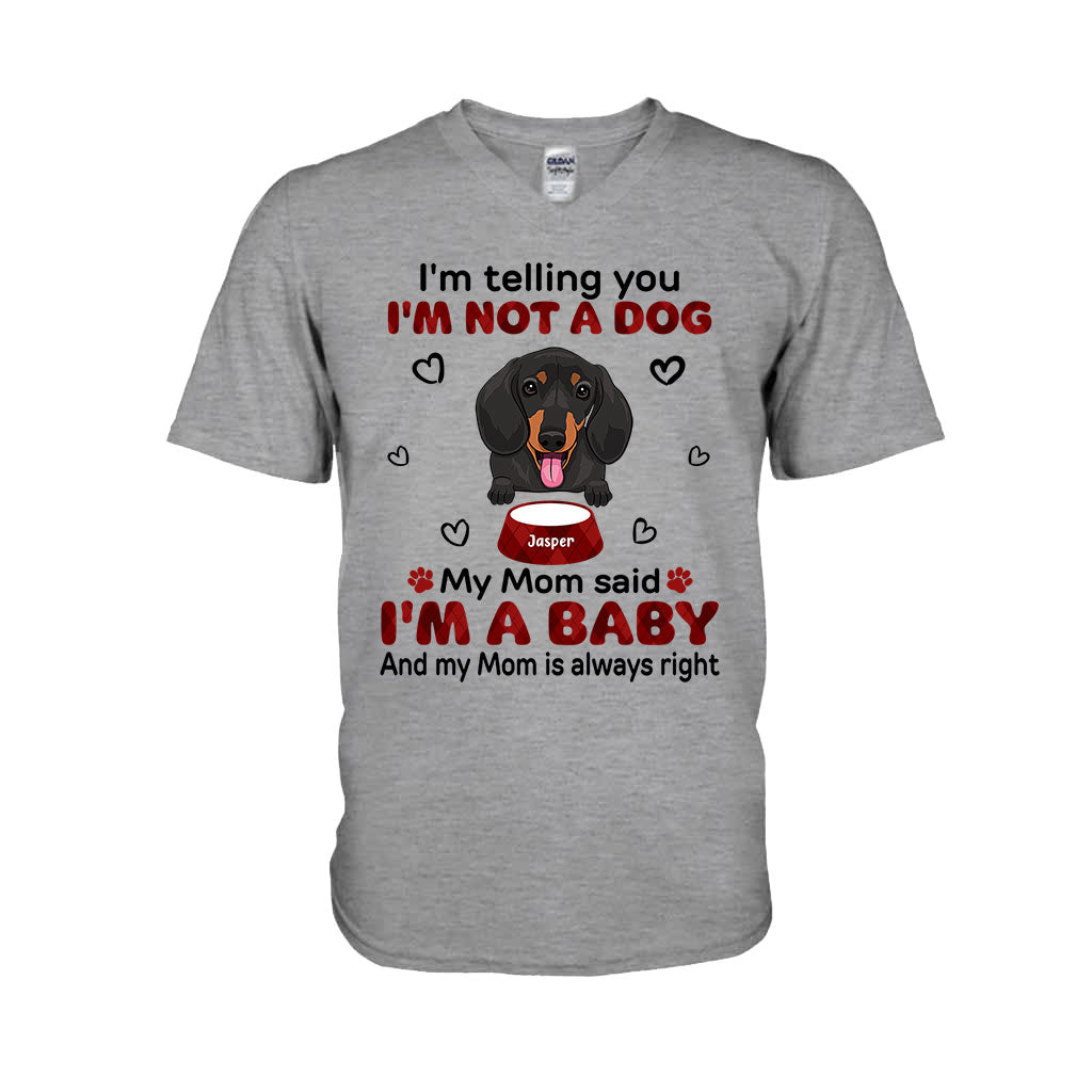 Ich sag's dir – personalisiertes Hunde-T-Shirt und Hoodie