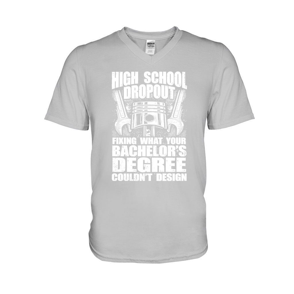 High School Dropout - Mechanic T-shirt And Hoodie 062021