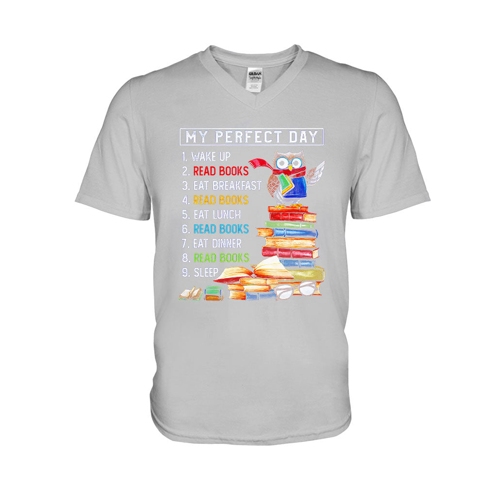 Mein perfekter Tag – Buch-T-Shirt und Hoodie 062021
