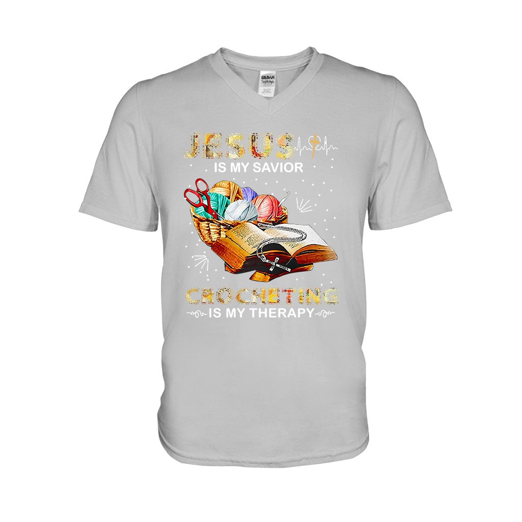 Jesus und Häkeln T-Shirt und Hoodie 062021