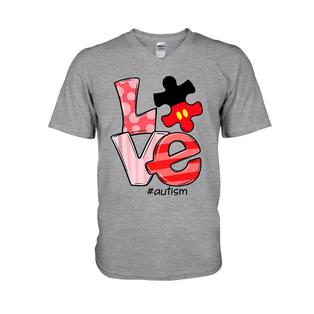 T-Shirt und Hoodie „Liebe jemanden mit Autismus“ 062021