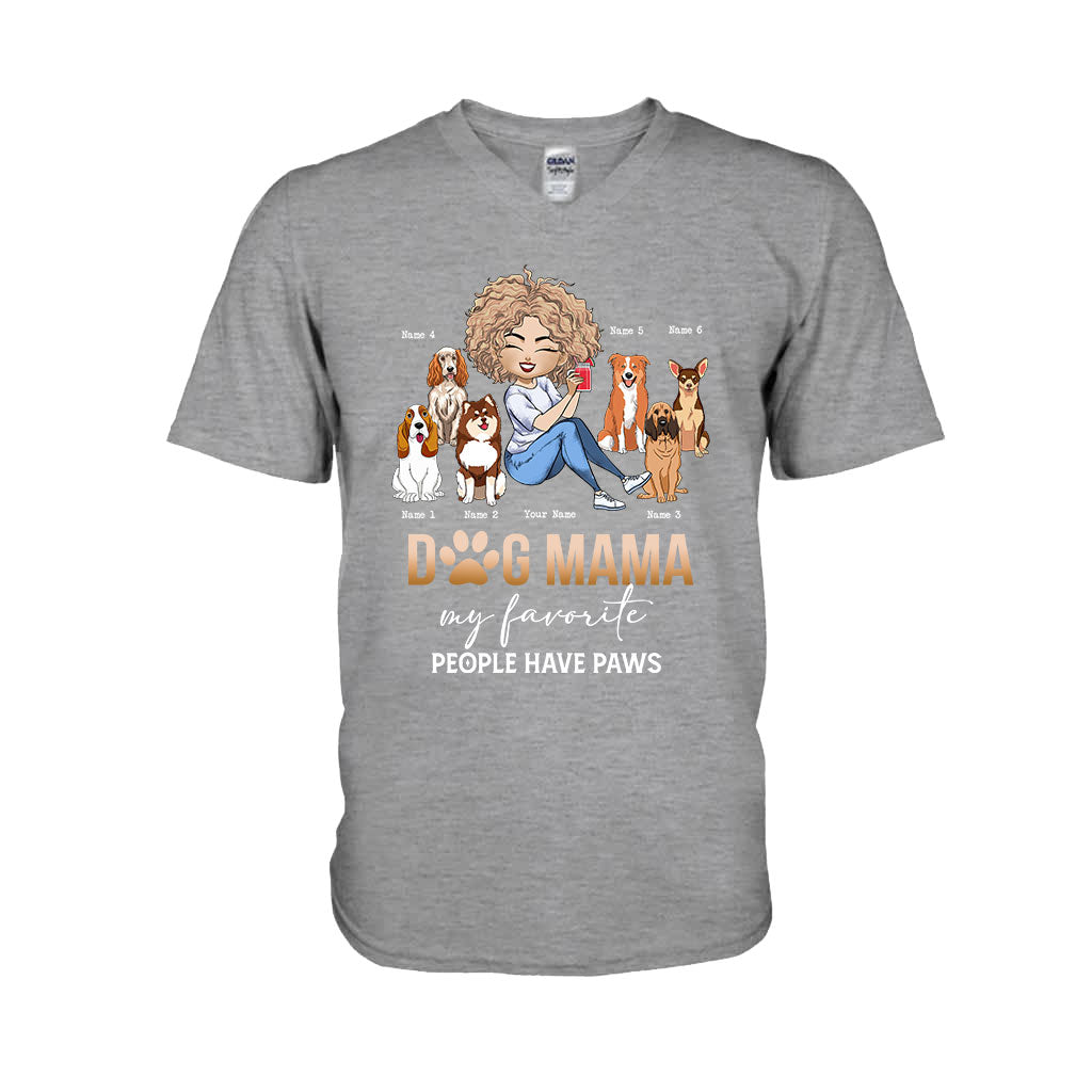 Dog Mama - Personalized T-shirt and Hoodie