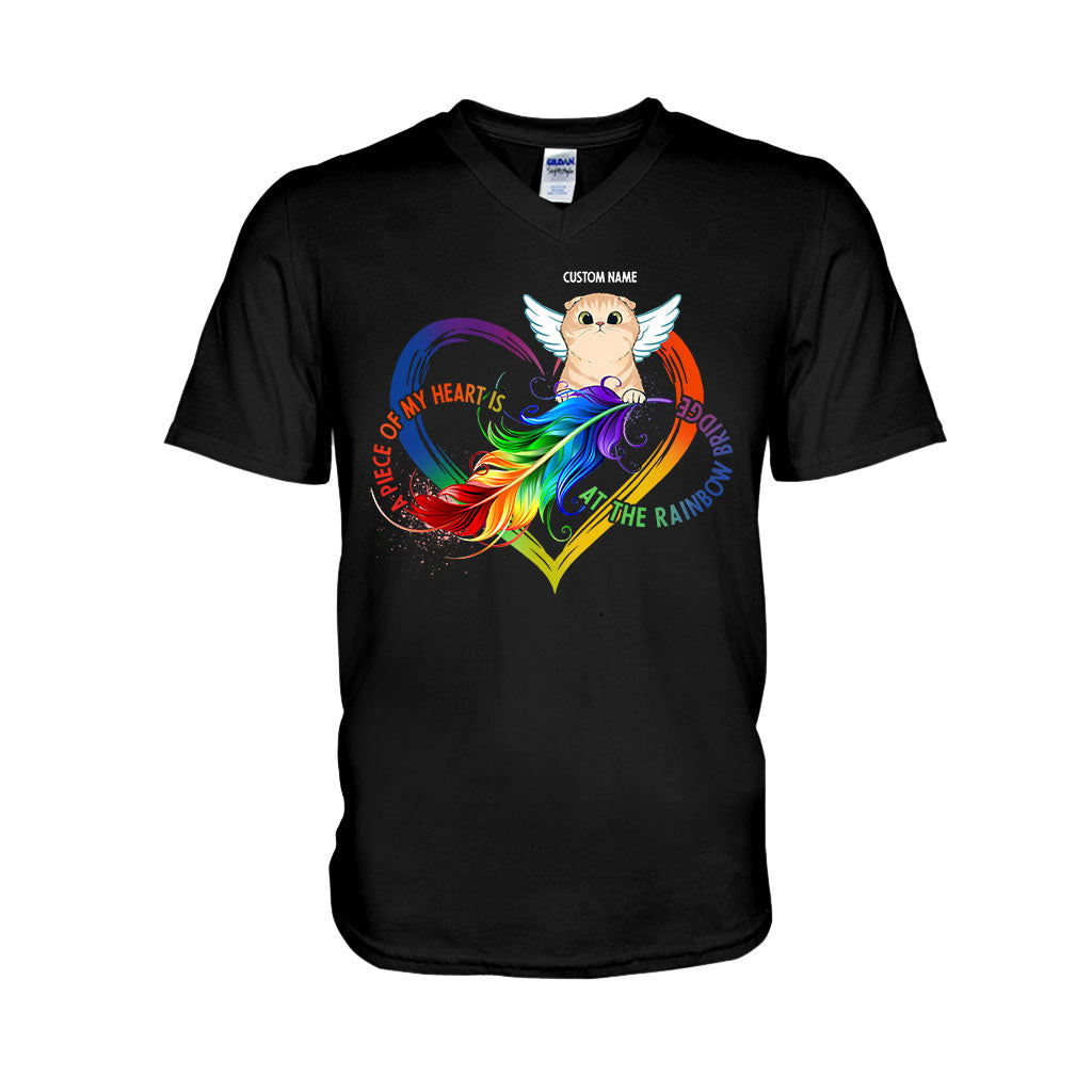 Ein Stück meines Herzens – Personalisiertes Katzen-T-Shirt und Hoodie