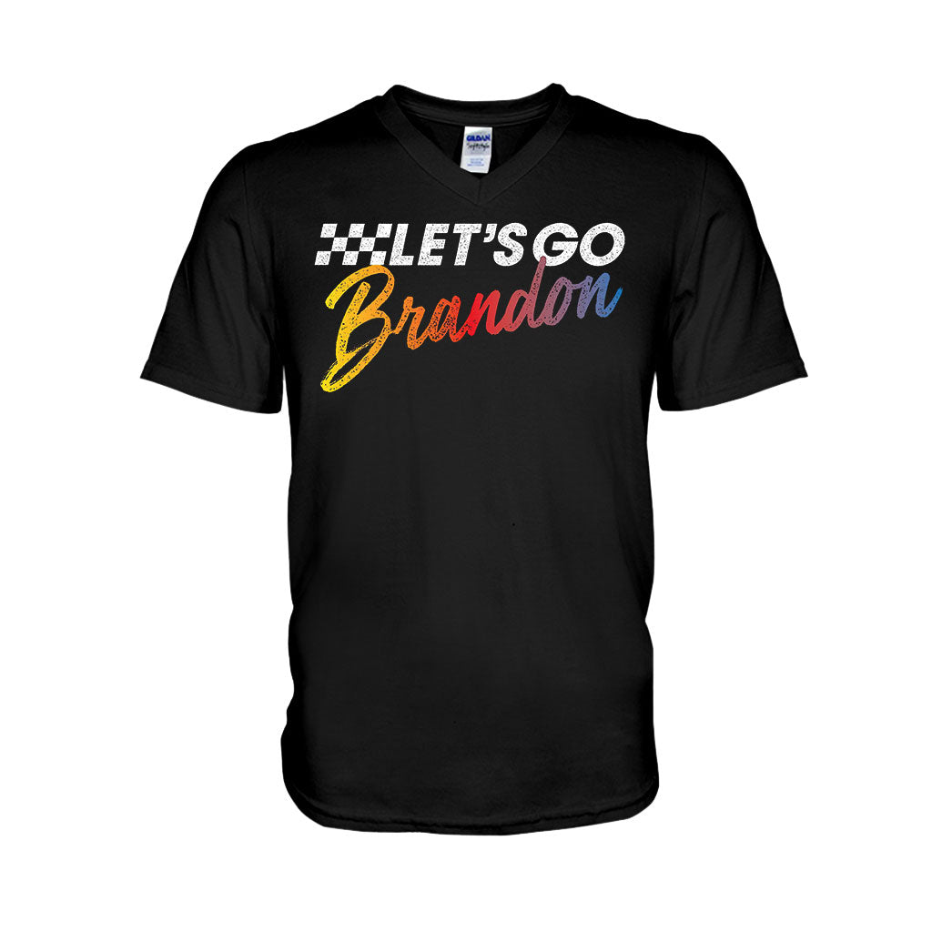 Let's Go Brandon - Racing T-shirt and Hoodie 1021