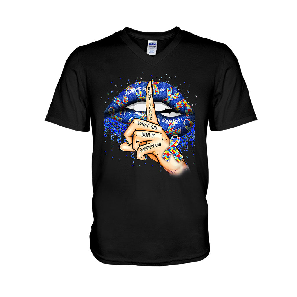 Urteile nicht über Dinge, die du nicht verstehst – T-Shirt und Hoodie zur Aufklärung über Autismus 112021