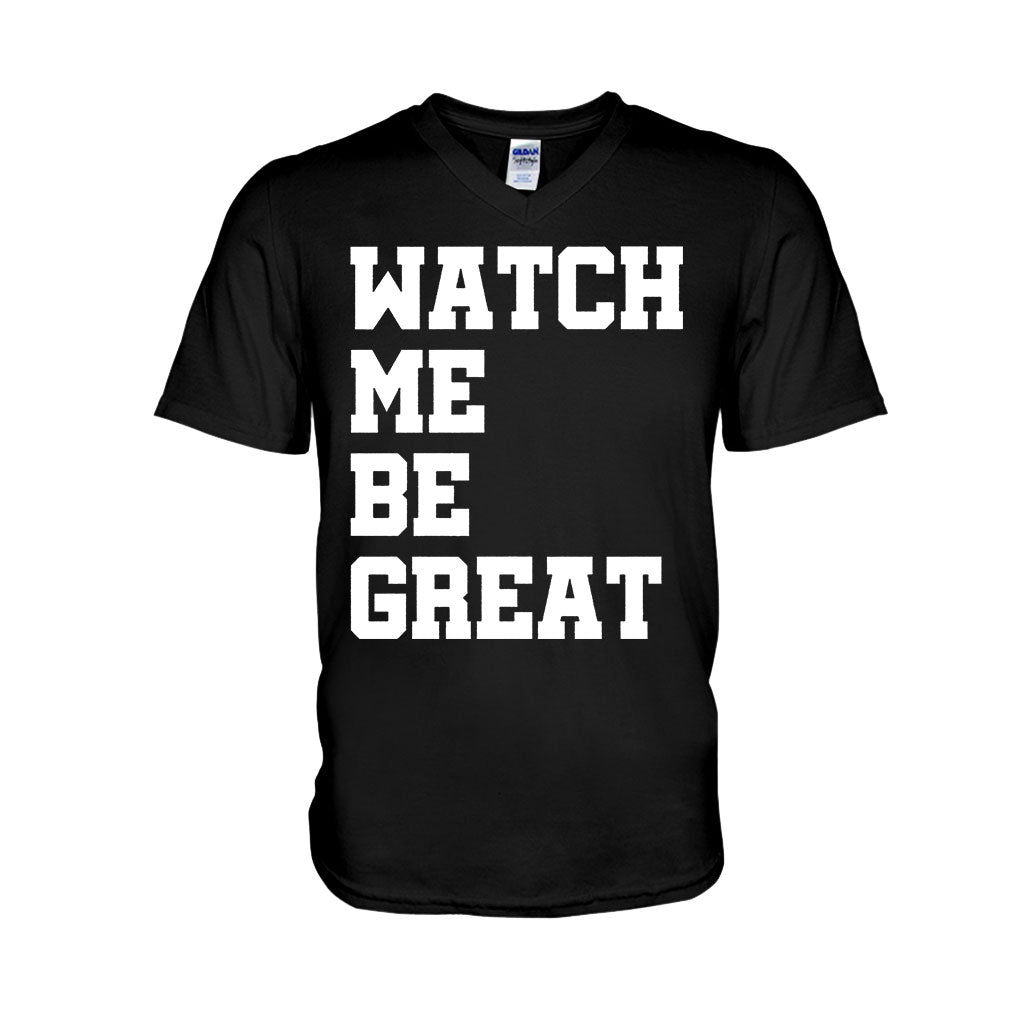 „Watch Me Be Great“ – T-Shirt und Hoodie für Afroamerikaner (112021)
