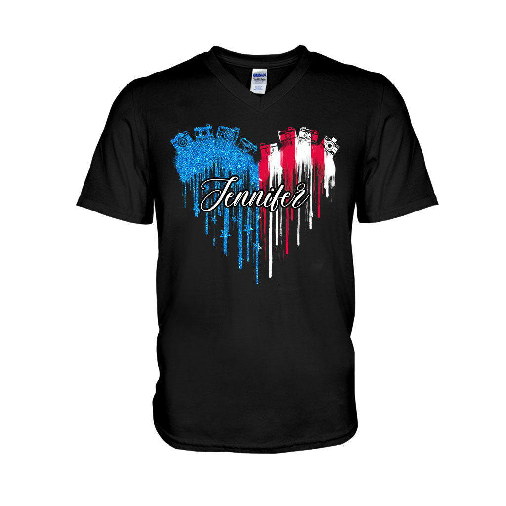 Fotografie lieben – Personalisiertes Fotografie-T-Shirt und Hoodie