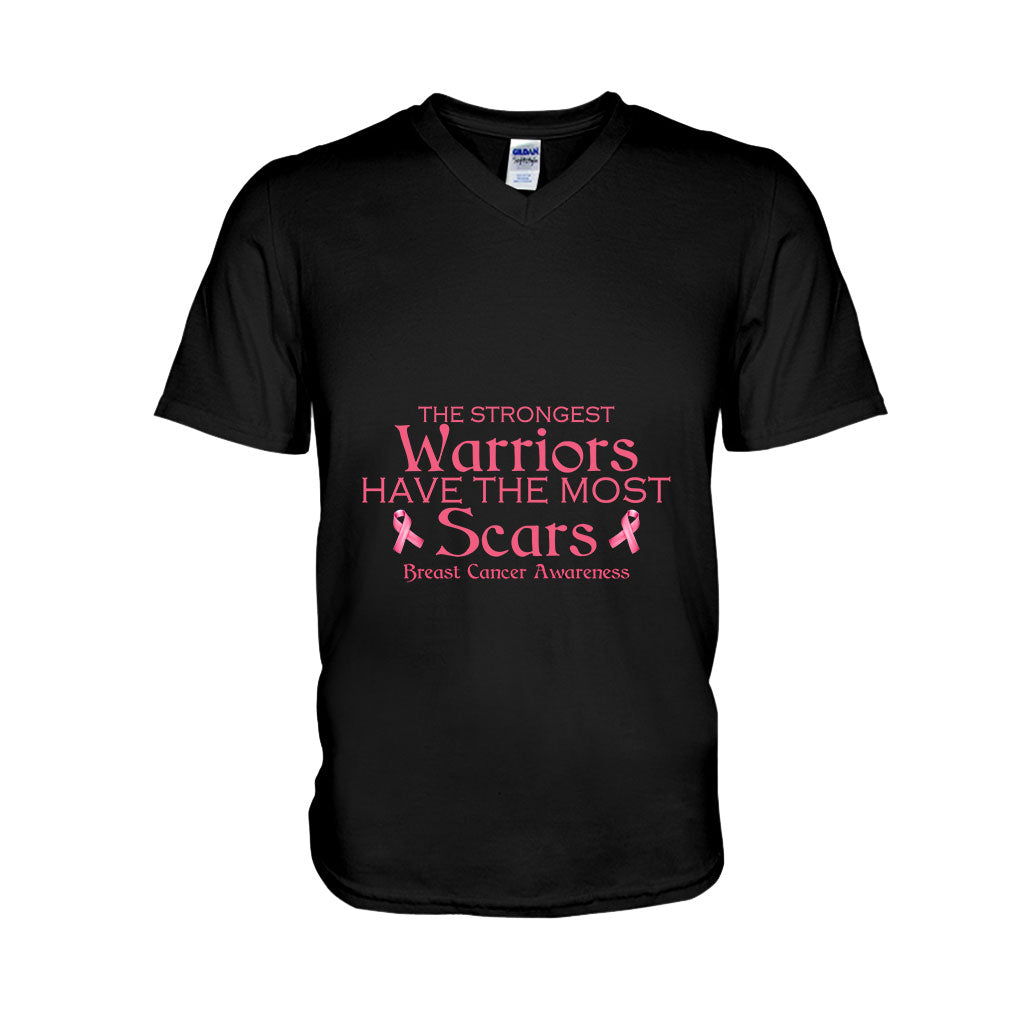 Breast Cancer Awareness Scars - Personalized T-shirt and Hoodie