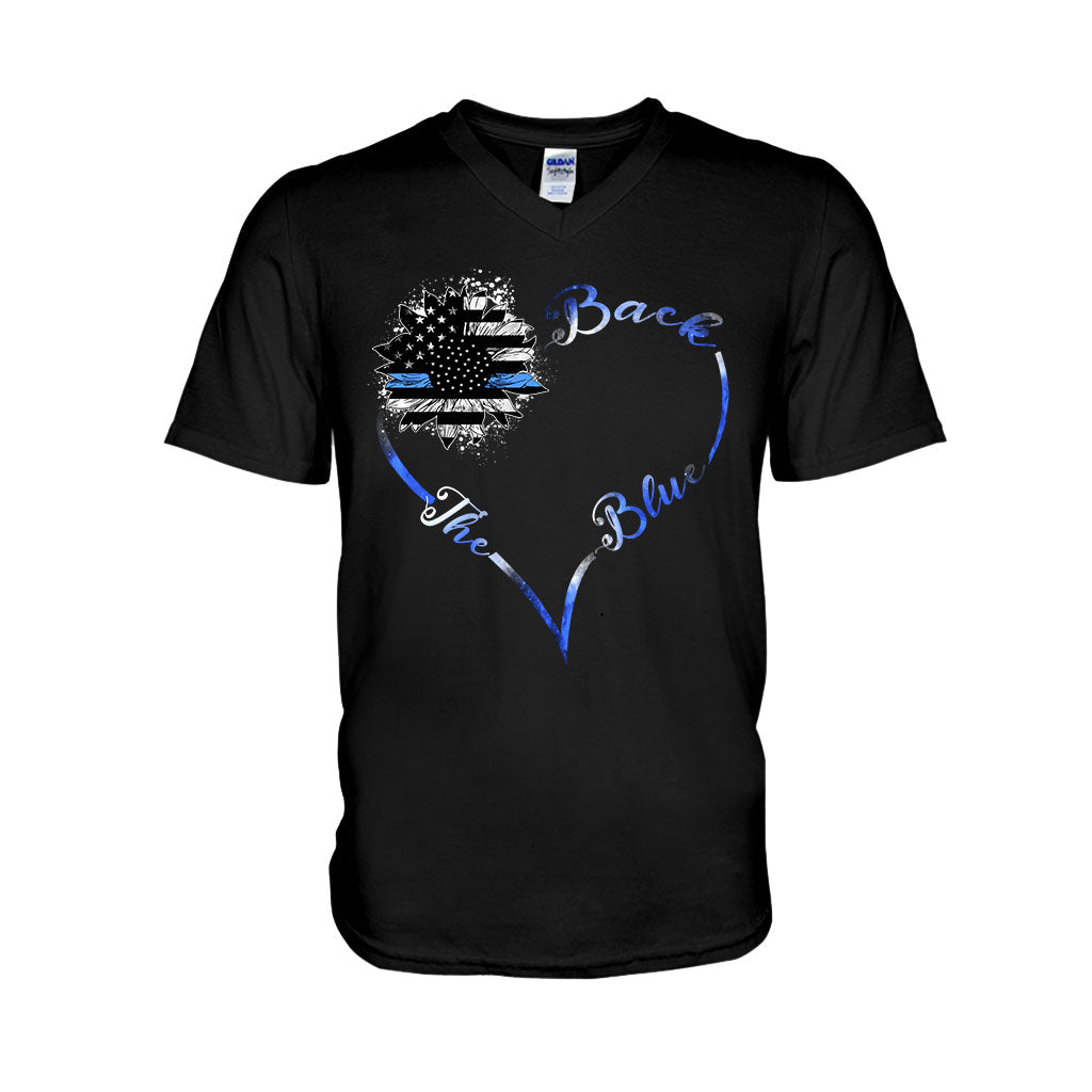 Blue Line – Polizeibeamten-T-Shirt und Hoodie 062021