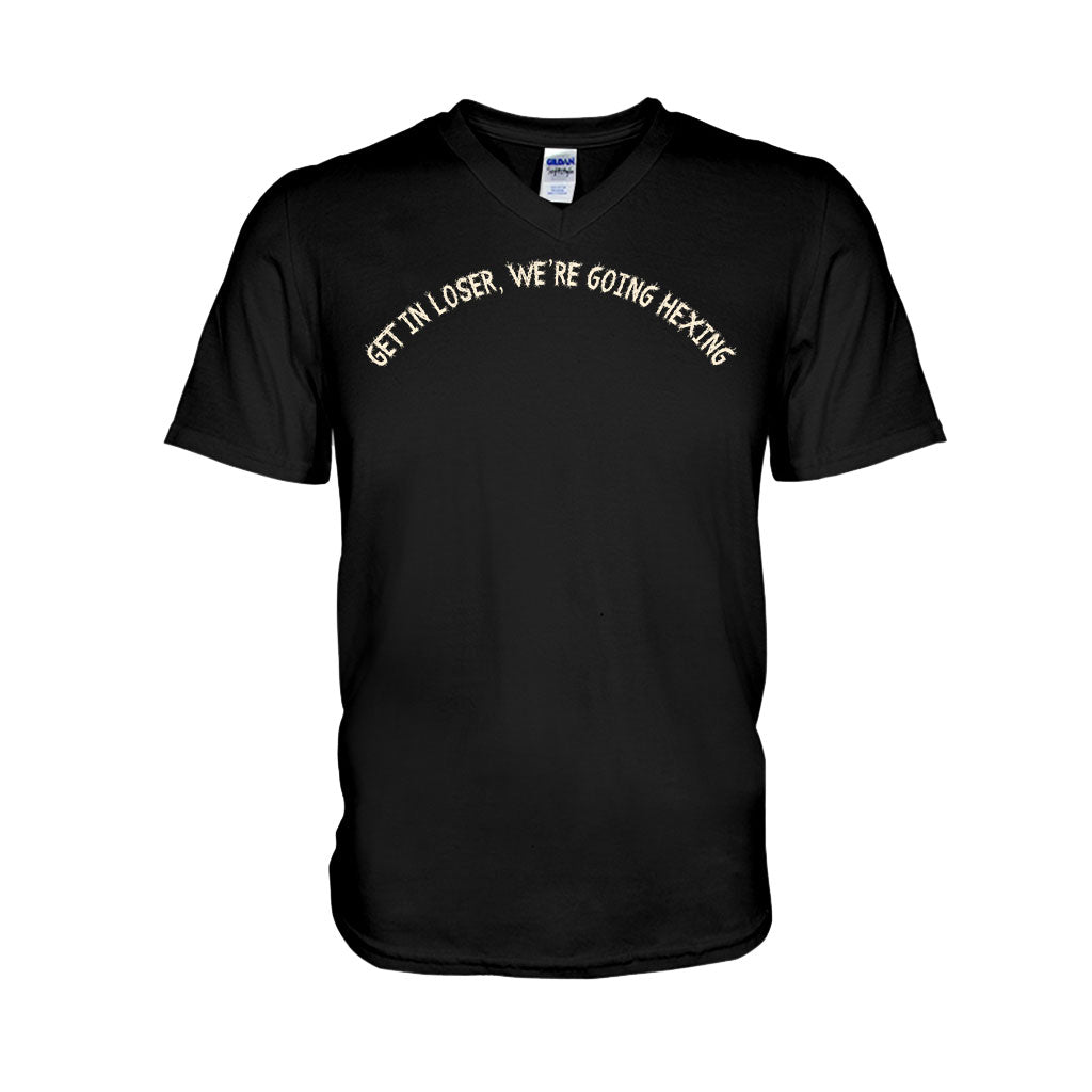 Steig ein, Verlierer! Wir verhexen die Hexe! - Personalisiertes Halloween-T-Shirt und Hoodie