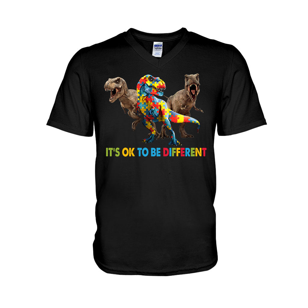 It's Ok To Be Different - Autism Awareness T-shirt And Hoodie 062021