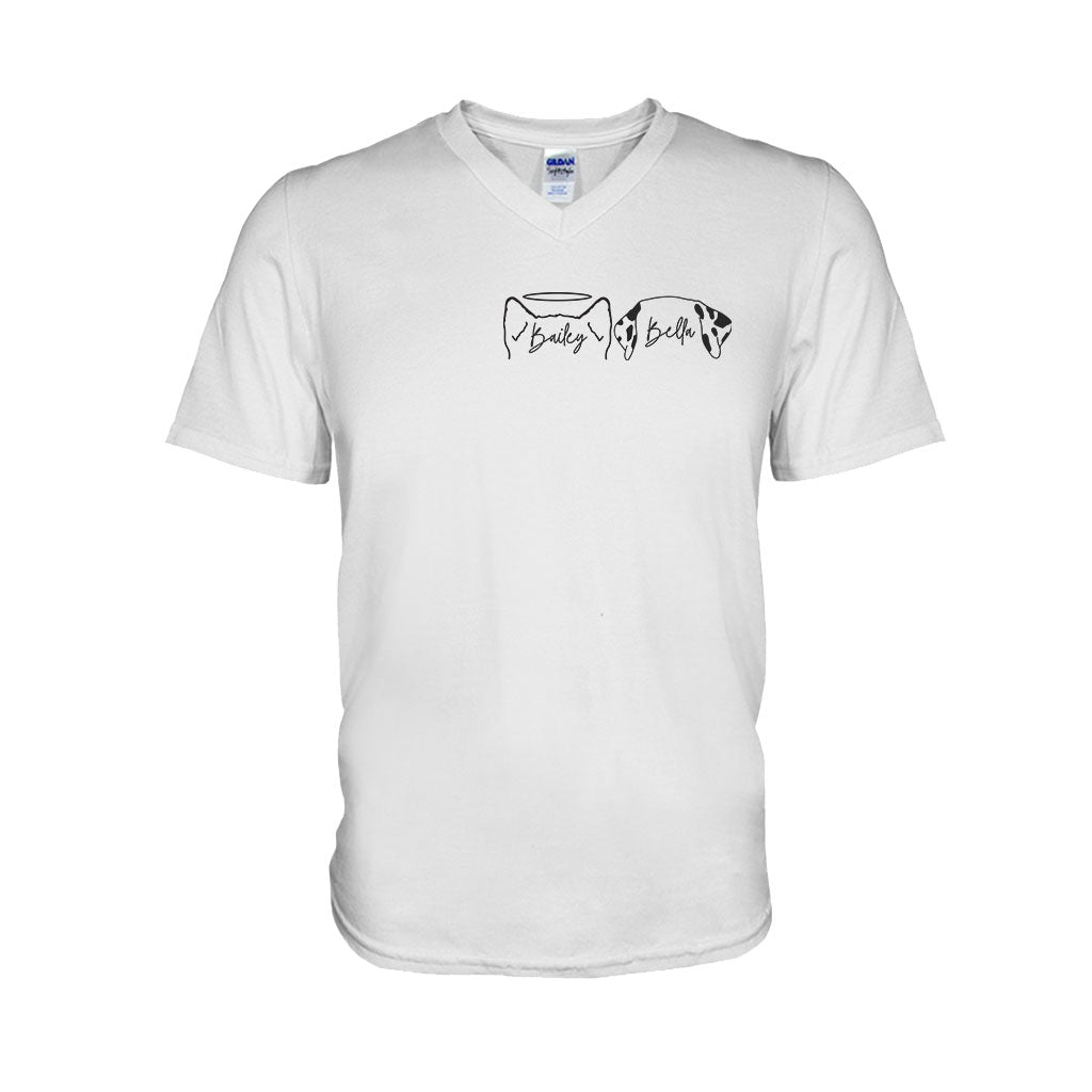 Hundemama – Personalisiertes Hunde-T-Shirt und Hoodie