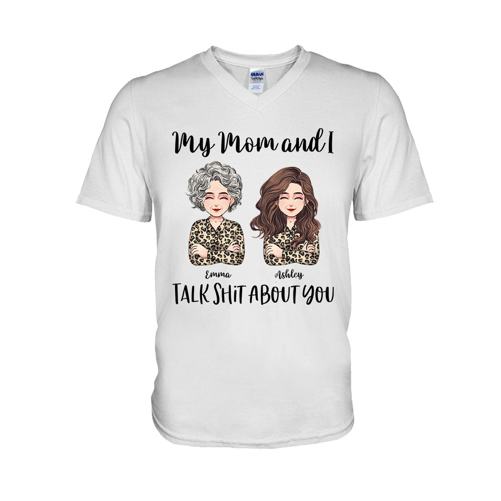 Mutter und Tochter – Personalisiertes Muttertags-T-Shirt und Hoodie