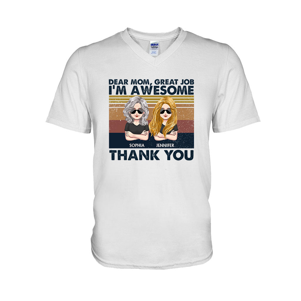 Liebe Mama, super gemacht! Ich bin klasse! - Personalisiertes Muttertags-T-Shirt und Hoodie