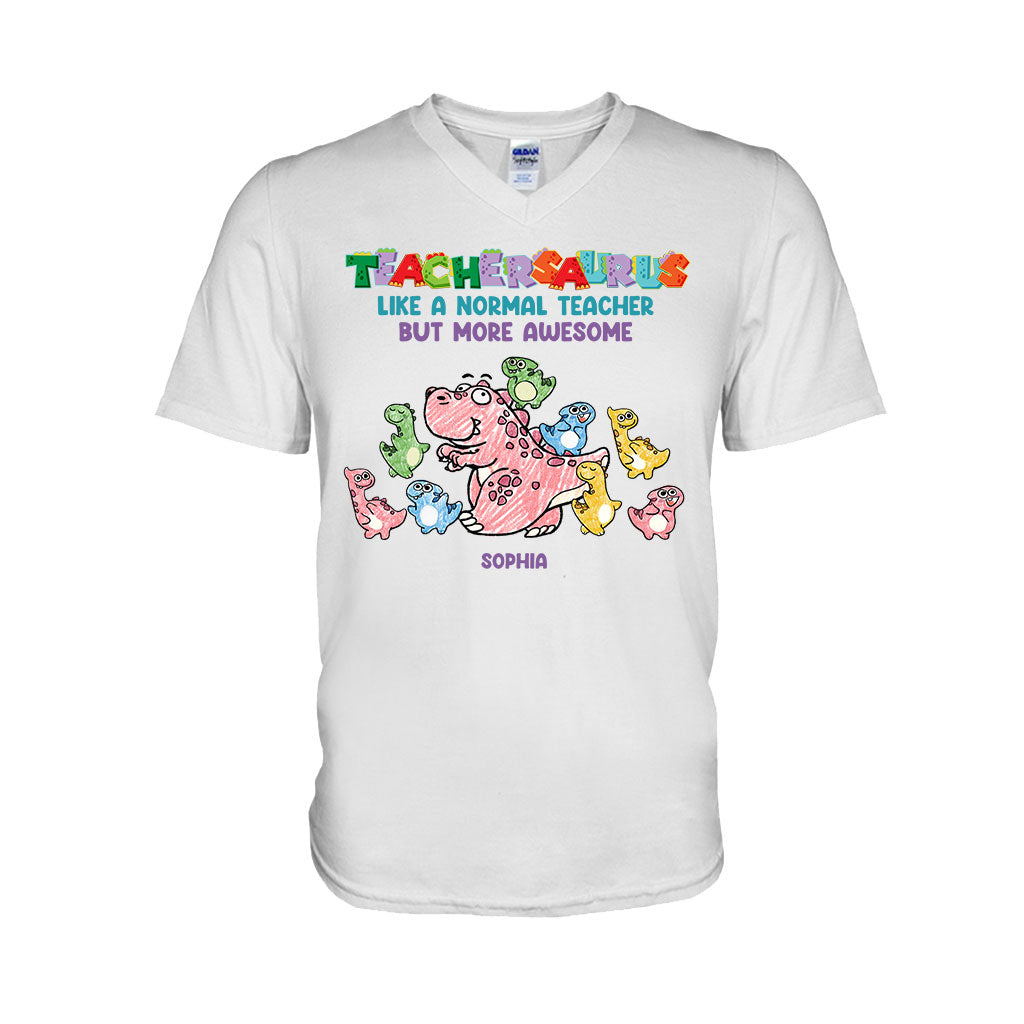 Teachersaurus – Personalisierte Lehrer-T-Shirts und Hoodies