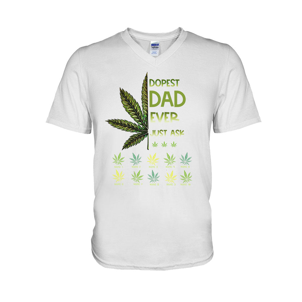 Der coolste Papa aller Zeiten – Geschenk für Papa, Oma, Opa, Mama, Onkel, Tante, Bruder, Schwester – Personalisiertes T-Shirt und Hoodie
