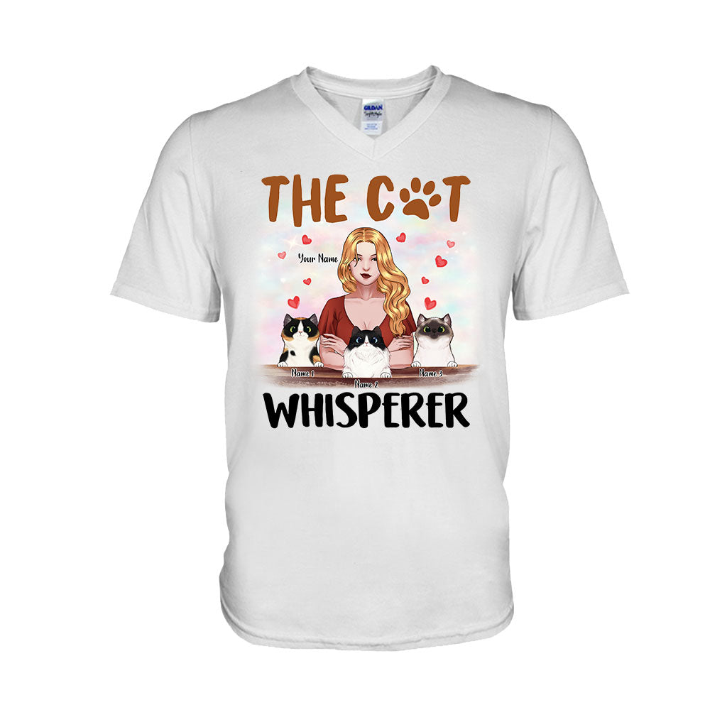 Der Katzenflüsterer – Personalisiertes Katzen-T-Shirt und Hoodie zum Muttertag