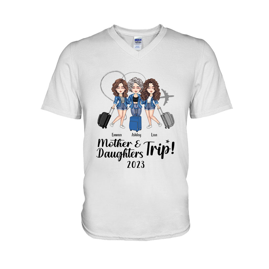 Mutter-Tochter-Ausflug – Personalisiertes Muttertags-T-Shirt und Hoodie