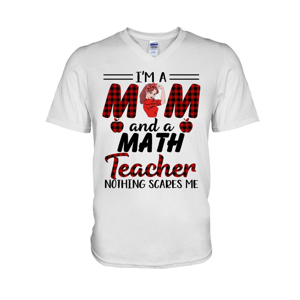 Ich bin Mutter und Lehrerin – personalisiertes T-Shirt und Hoodie