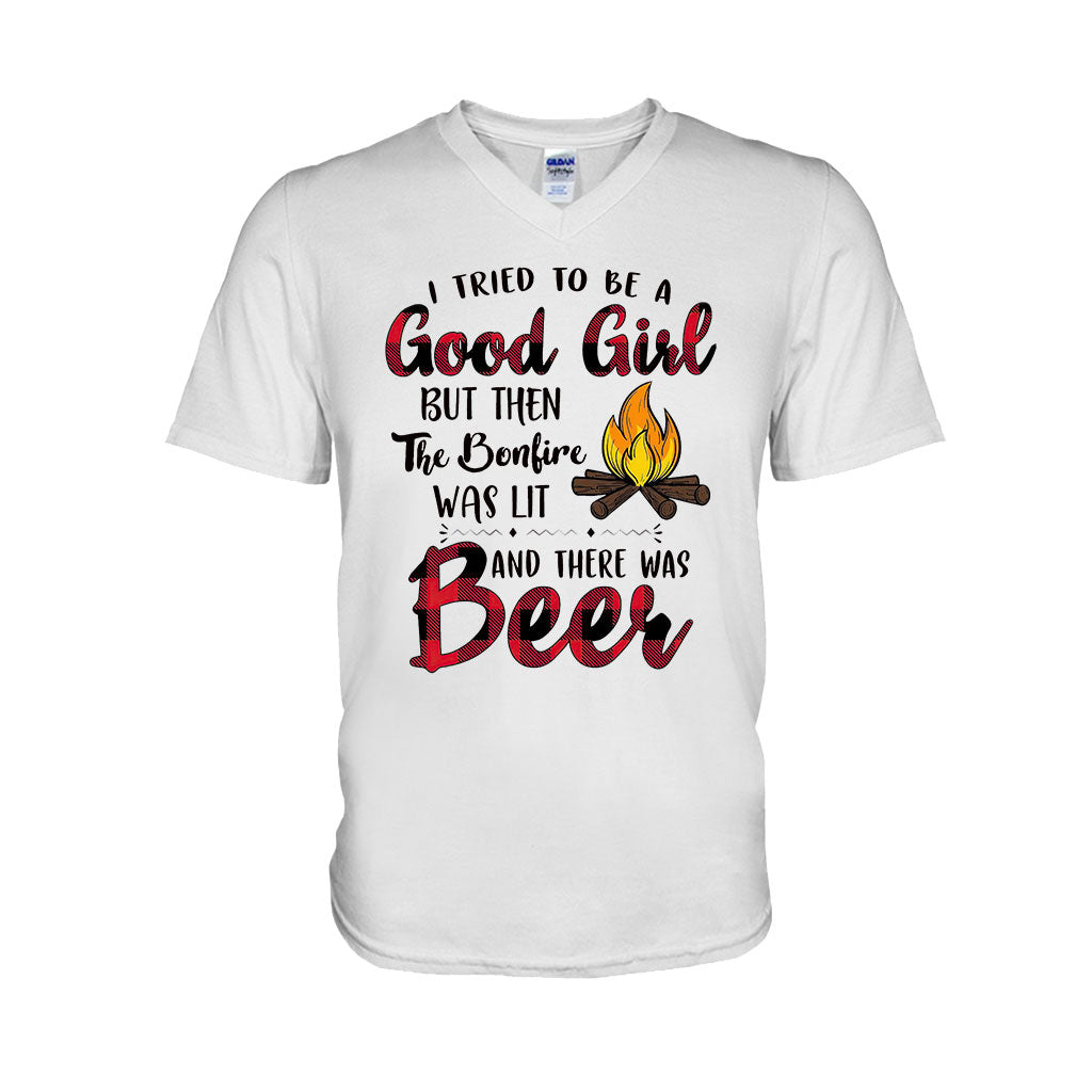 Ich habe versucht, ein braves Mädchen zu sein – Camping-T-Shirt und Hoodie 112021