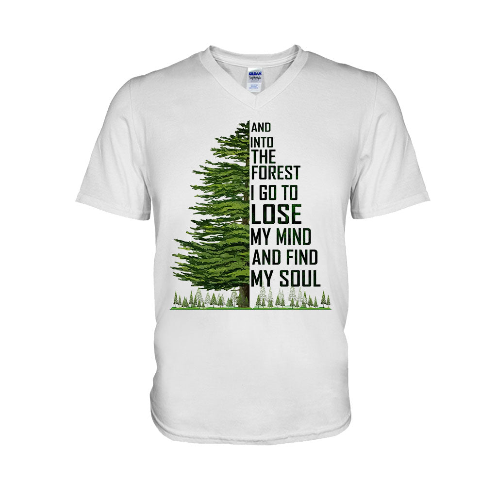 Und rein in den Wald gehe ich – Camping-T-Shirt und Hoodie 112021