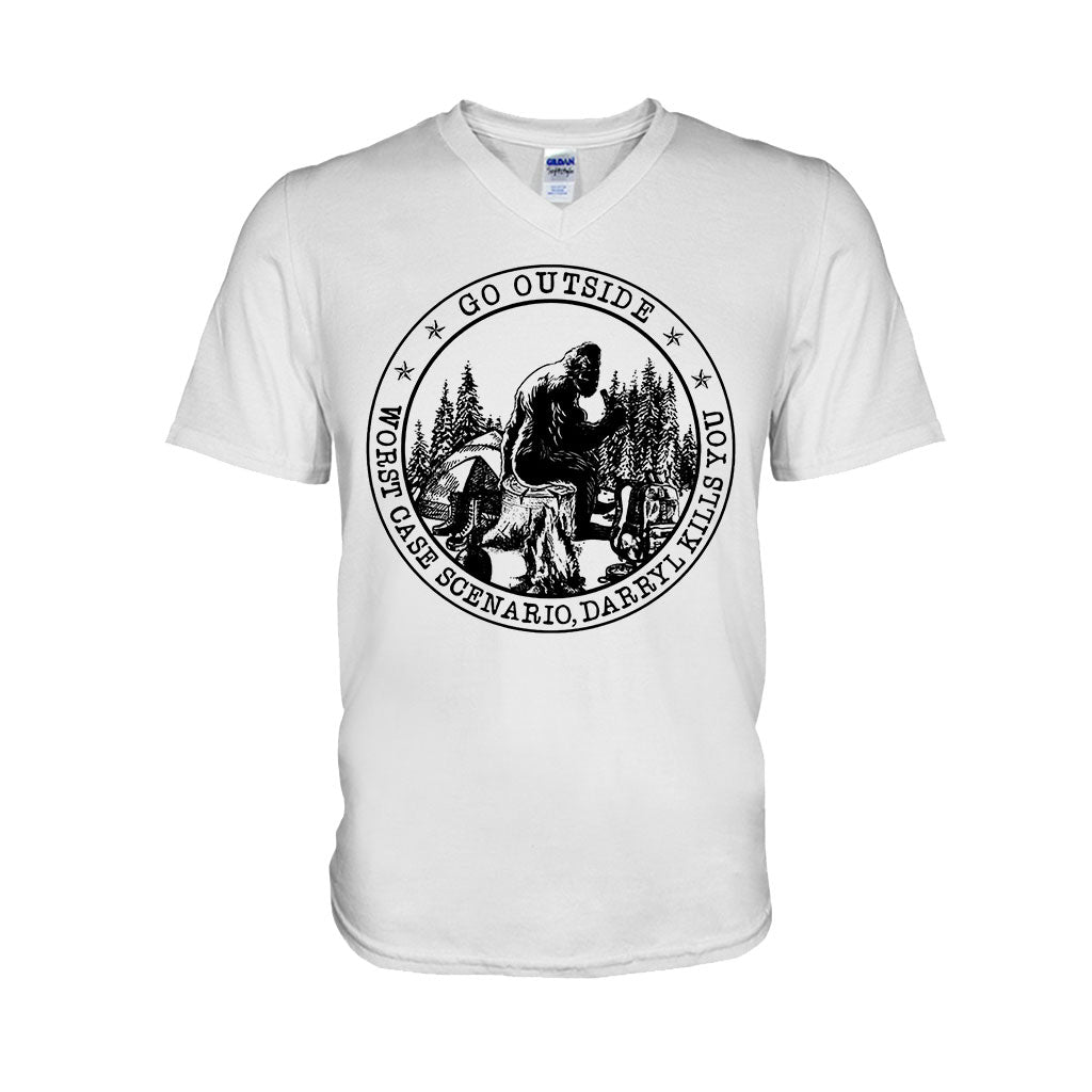 Raus in die Natur – Camping-T-Shirt und Hoodie 112021