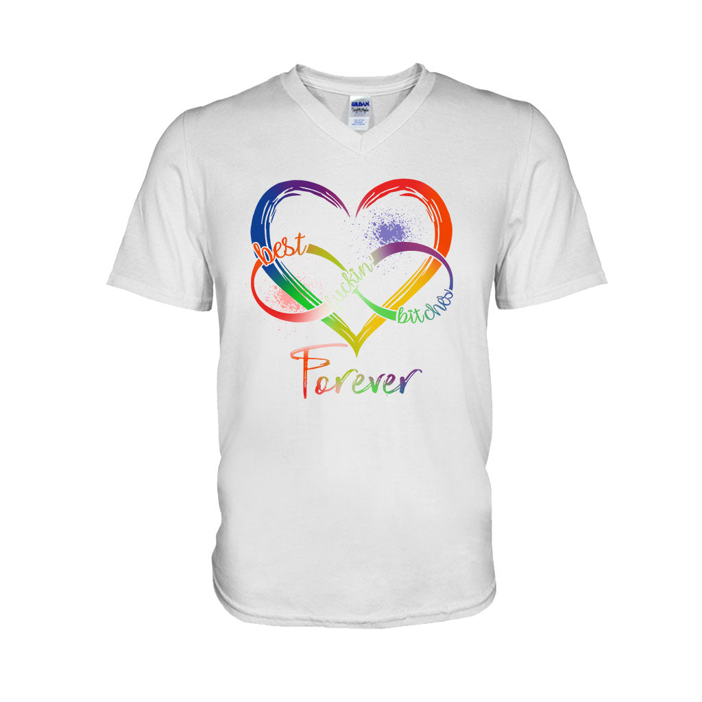 Die besten Freundinnen – Personalisiertes Bestie-T-Shirt und Hoodie