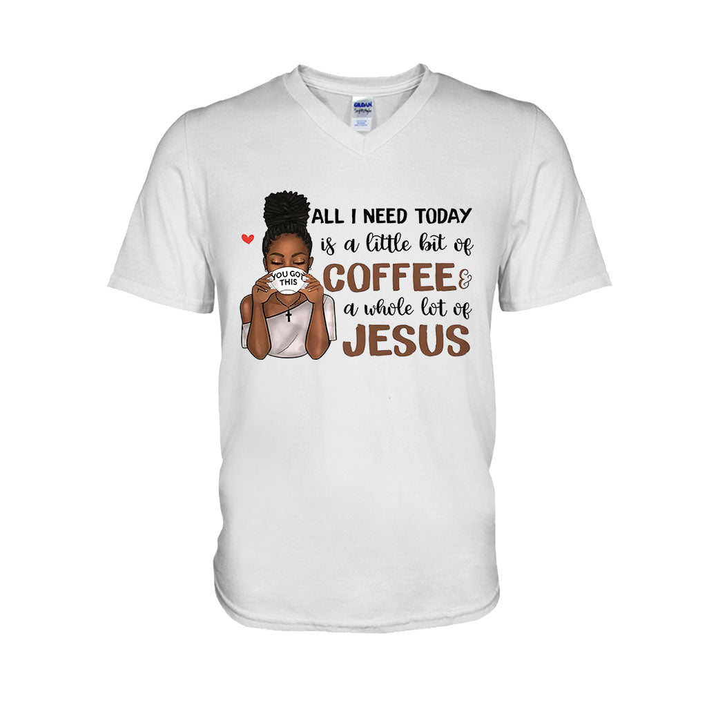 All I Need Today - Personalized African American T-shirt and Hoodie 1121