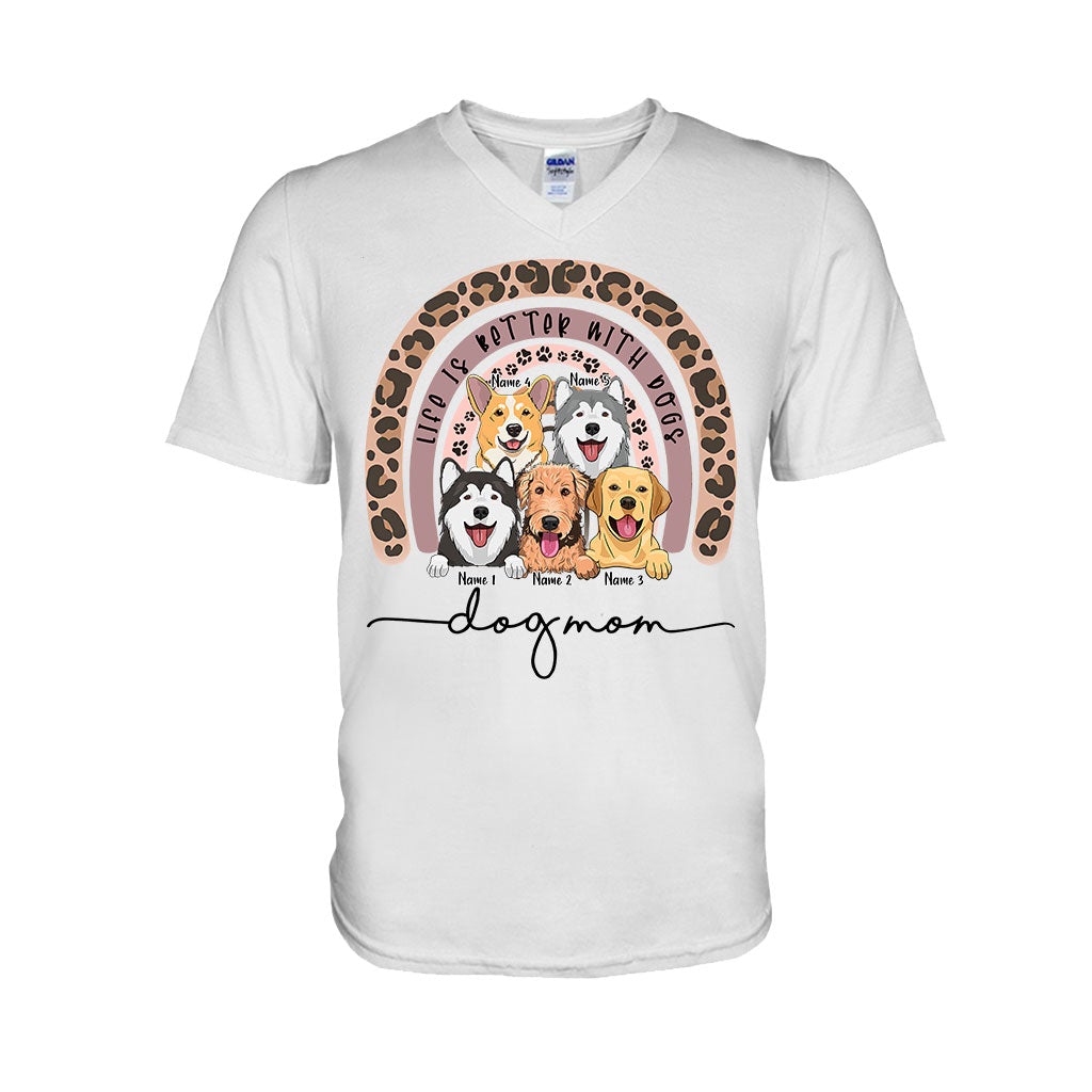 Hundemama – Personalisiertes Hunde-T-Shirt und Hoodie