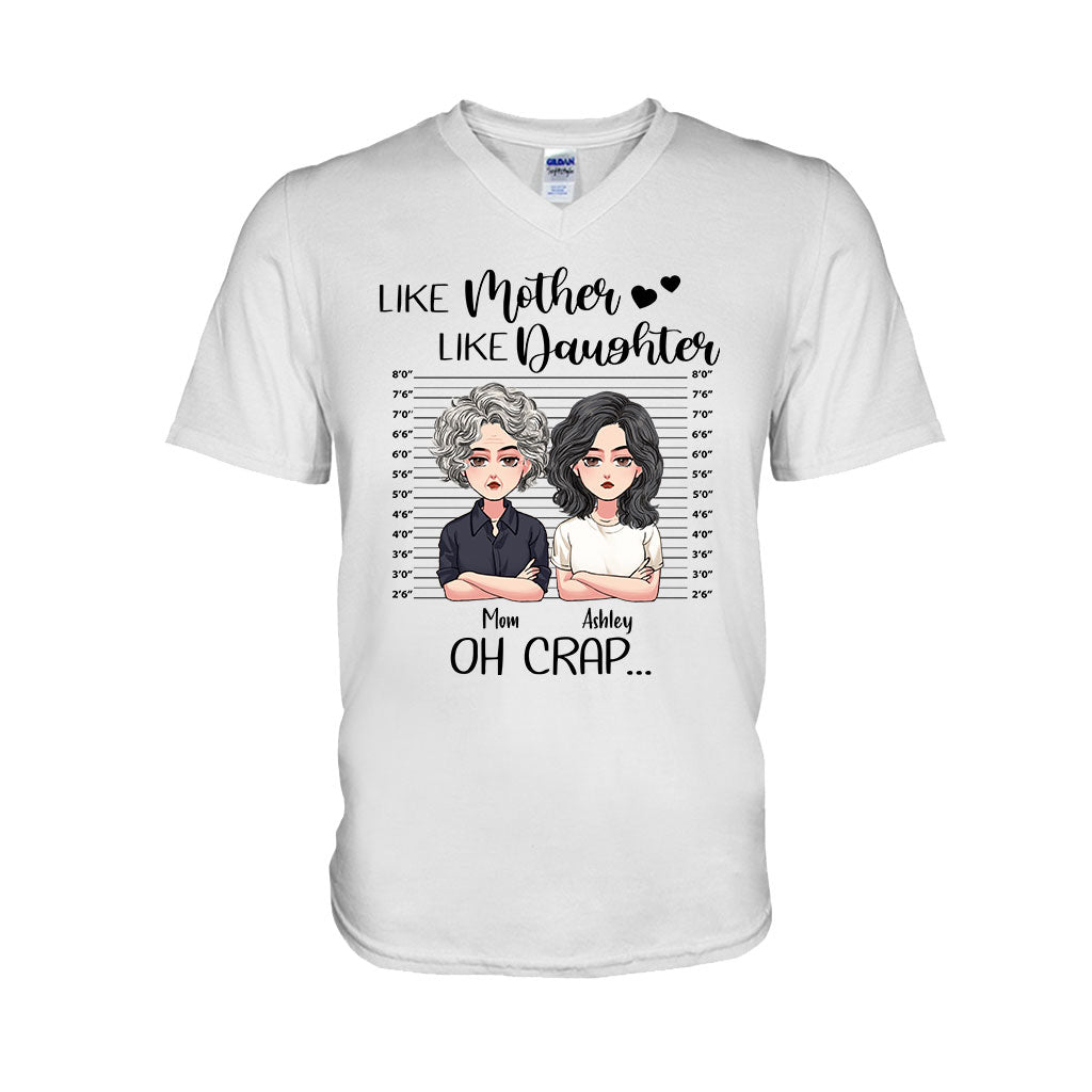 Wie die Mutter, so die Tochter – Personalisiertes Muttertags-T-Shirt und Hoodie