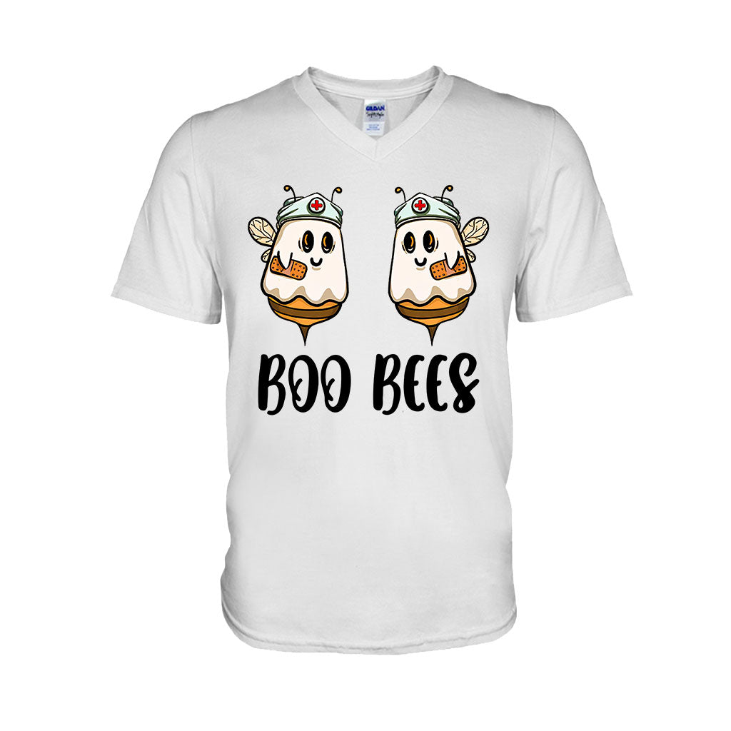Boo Bees Halloween – Krankenschwester-T-Shirt und Hoodie 082021