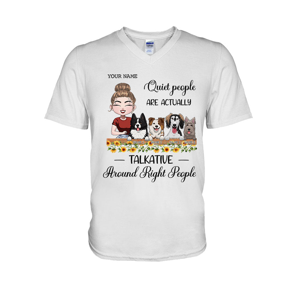 Around Right People - Personalized Dog T-shirt and Hoodie