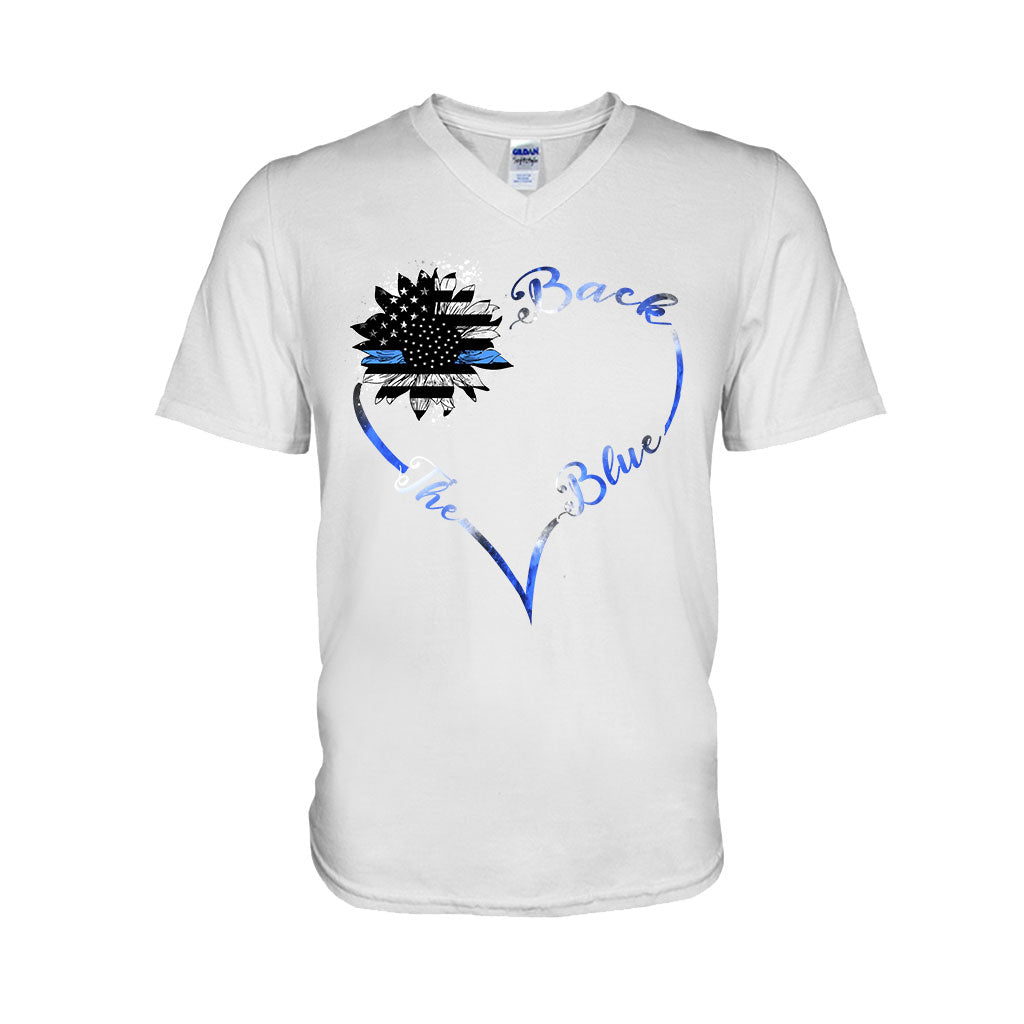 Blue Line – Polizeibeamten-T-Shirt und Hoodie 062021