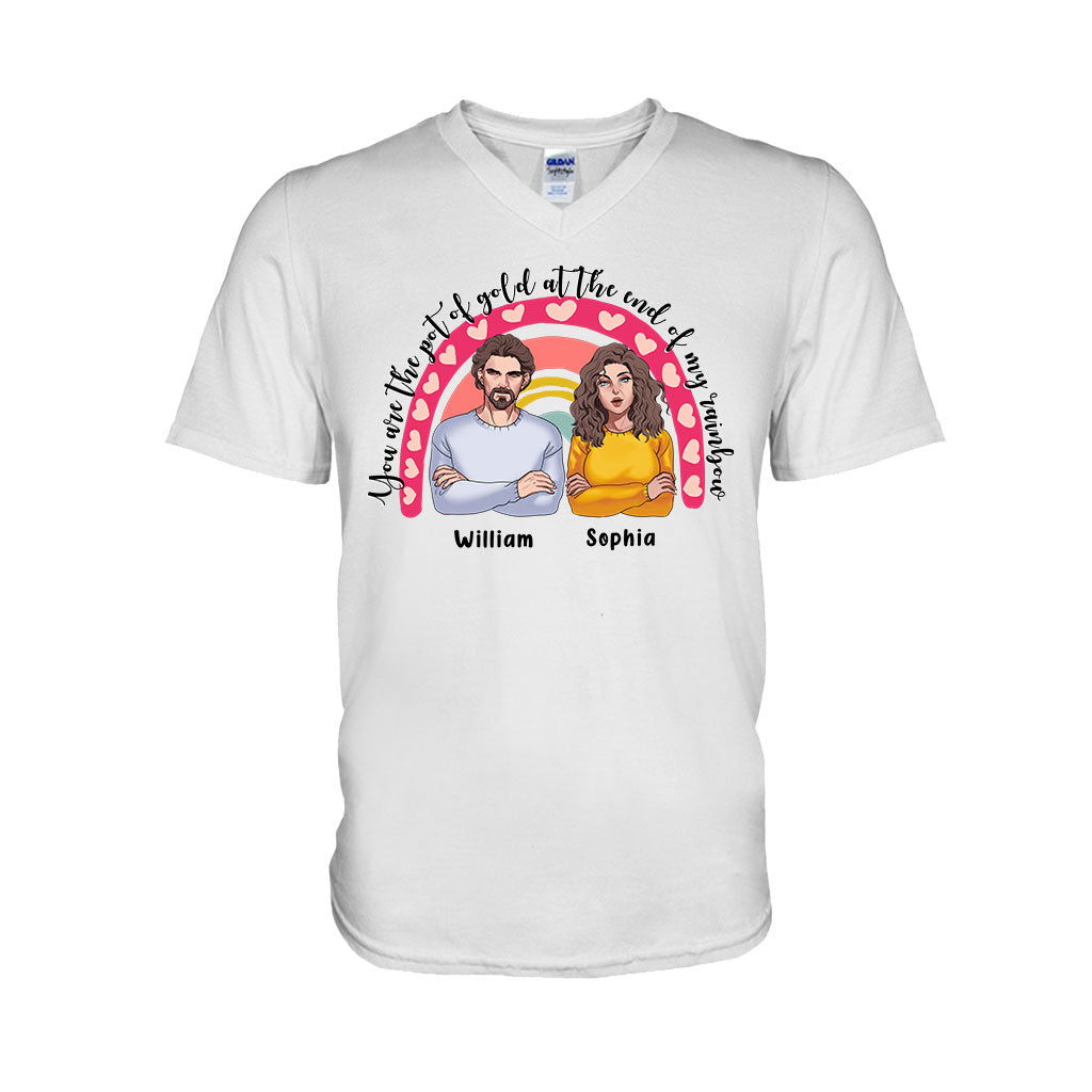 You Are The Pot Of Gold - Personalized Couple T-shirt and Hoodie