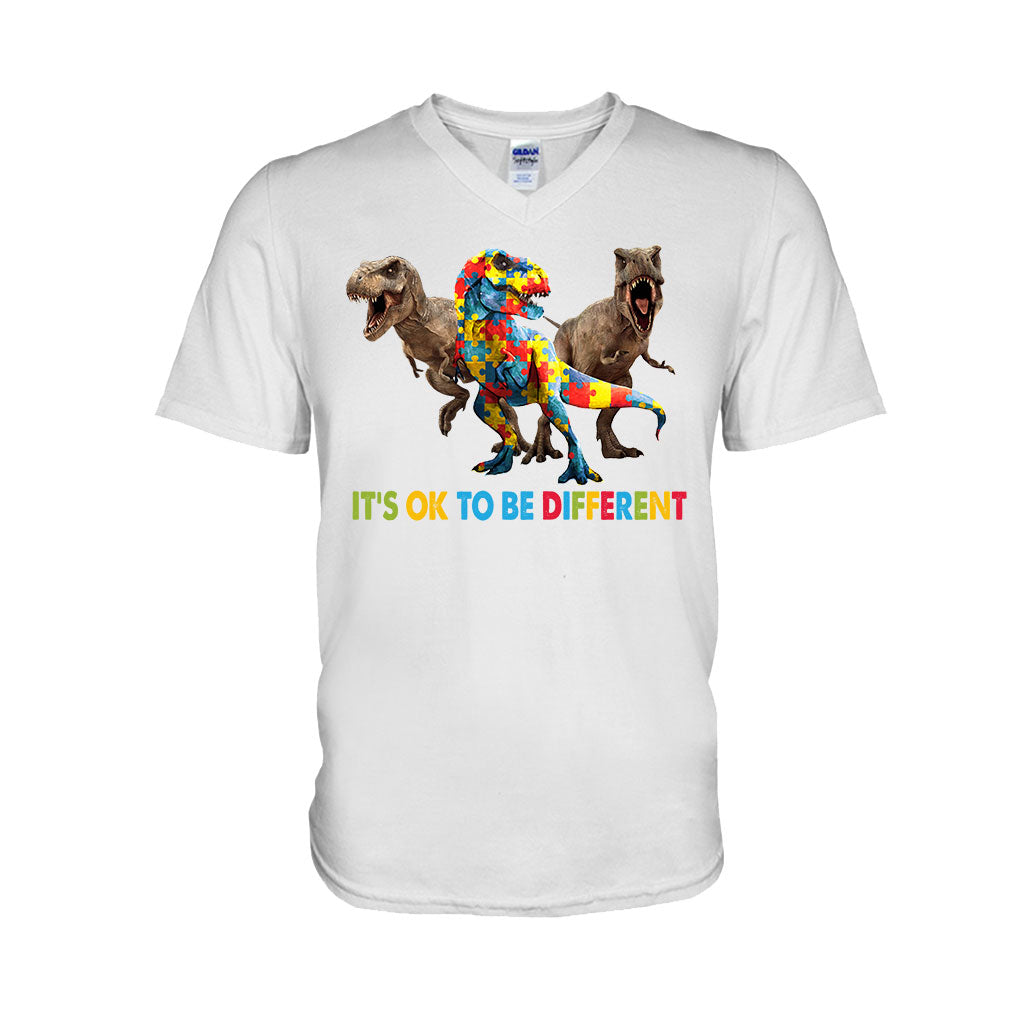 It's Ok To Be Different - Autism Awareness T-shirt And Hoodie 062021