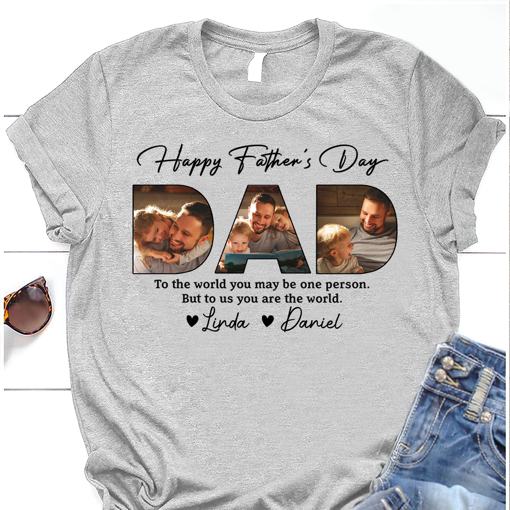 Alles Gute zum Vatertag, Papa! – Personalisiertes Vater-T-Shirt und Hoodie