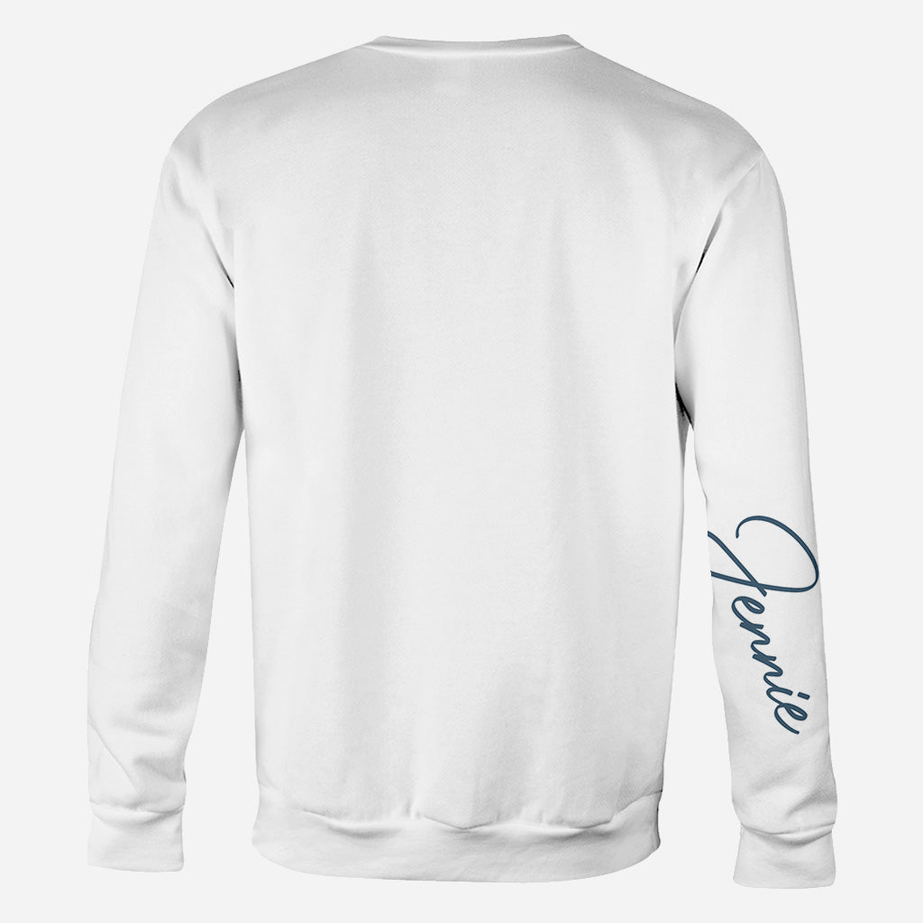 Volleyball-Mama mit beliebigem Kindernamen und -nummer - Personalisiertes Volleyball-Shirt