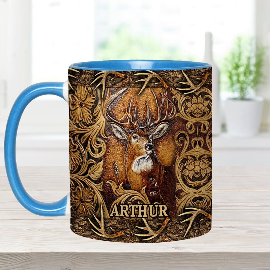 Deer Hunting Season - Personalized Hunting Accent Mug