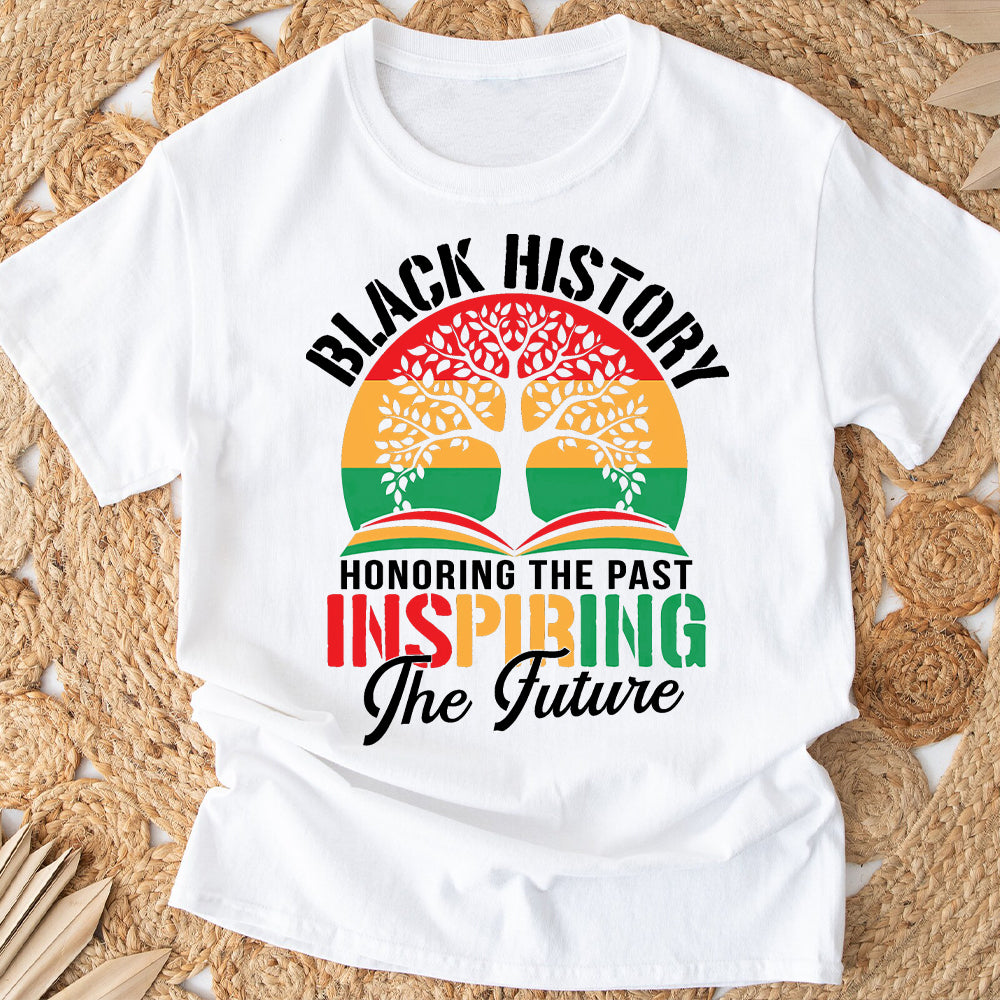 Schwarze Geschichte: Die Vergangenheit ehren, die Zukunft inspirieren – Personalisiertes T-Shirt und Hoodie für Afroamerikaner