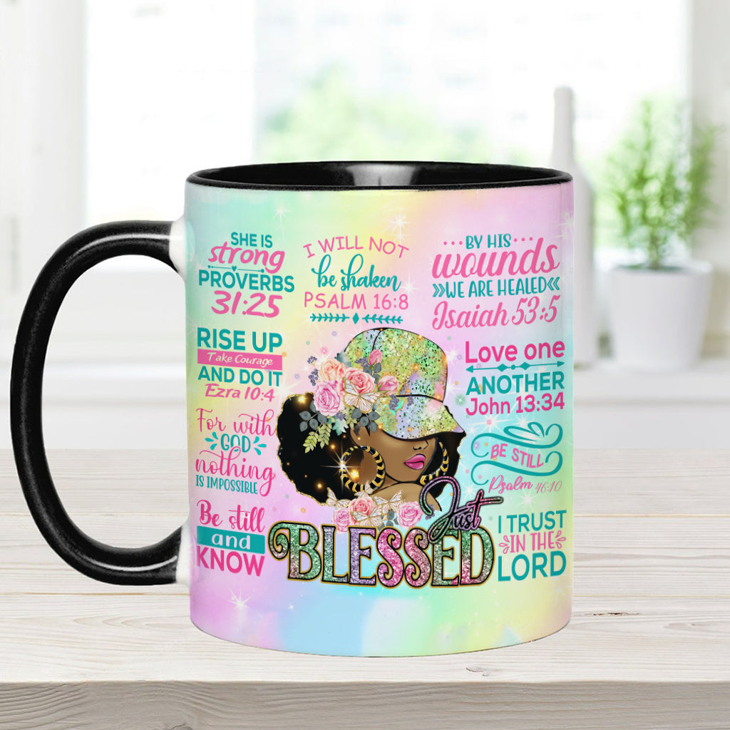 Stolze schwarze Frau – Personalisierte Tasse mit afroamerikanischem Akzent