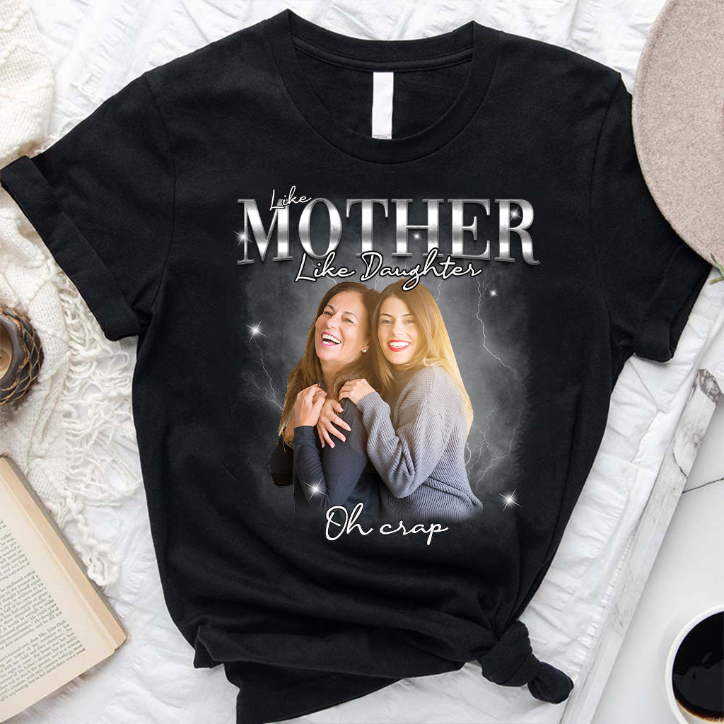 Wie die Mutter, so der Vater, so der Sohn, so die Tochter – Personalisiertes Mutter-T-Shirt und Hoodie