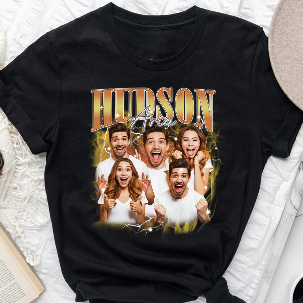Individueller Text und Fotos – das perfekte Geschenk für jeden Anlass – personalisiertes T-Shirt und Hoodie