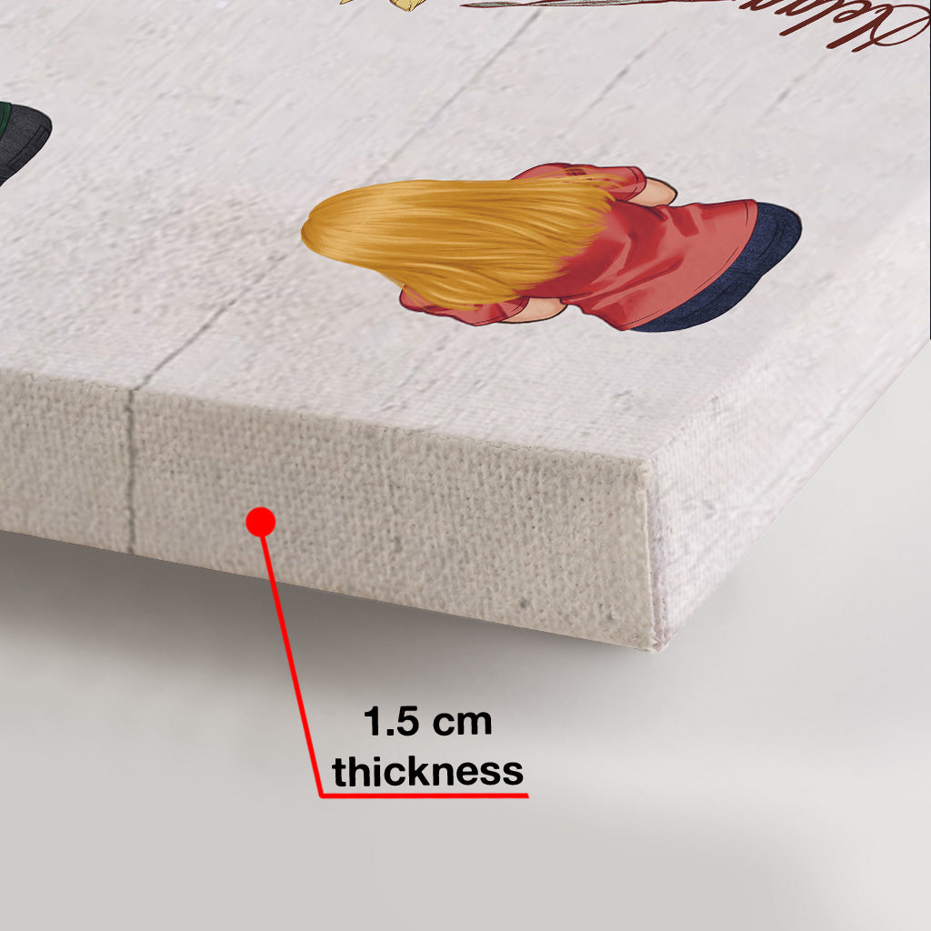 Omas Garten – Personalisierte Leinwand und Poster für Oma